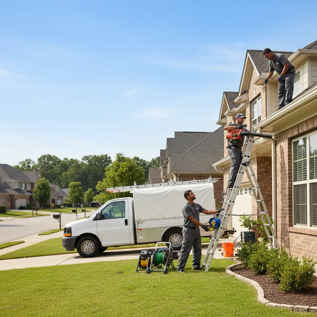 Home Gutter Service in Burns Flat, OK near me